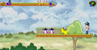 adventure pikachu run game स्क्रीनशॉट 1