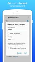برنامه‌نما Wifi Hotspot Tethering Wi-Fi عکس از صفحه
