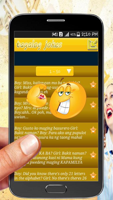 Pinoy Tagalog Jokes Funny Apk Screenshot Pinoy Tagalog Jokes Funny Apk Screenshot