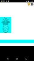 pineapple tiles game Plakat