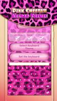 Pink Cheetah Keypad Themes captura de pantalla 1