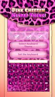 Pink Cheetah Keypad Themes capture d'écran 2