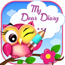 APK Gufo Rosa Diario Segreto con Serratura