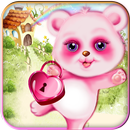 ピンク色 キュートパンダロックスクリーン APK