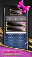 Pink Bowknot Keyboard Theme screenshot 3