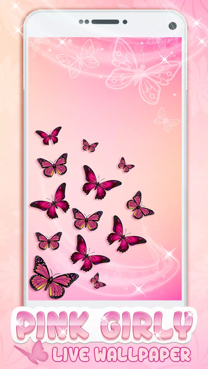 Pink Girly Wallpaper: Cute Animated Backgrounds APK for Android Download