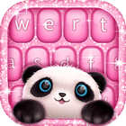 Pink Glitter Keyboard Themes icon