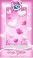 Pink Glitter Live Wallpaper capture d'écran 3