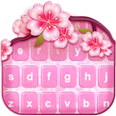 Pink Flowers Stylish Keyboard APK