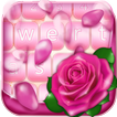 Rosen Tastatur Thema