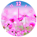 Pink Clock Widget APK