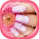 Pink Nail Art Design Wallpaper APK