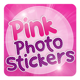 Pink Photo Stickers