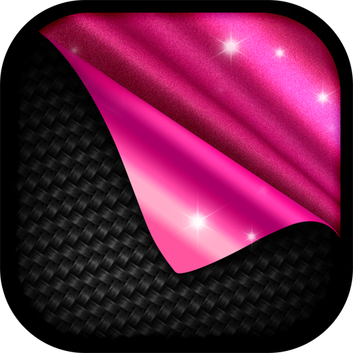 Pink and Black Live Wallpaper
