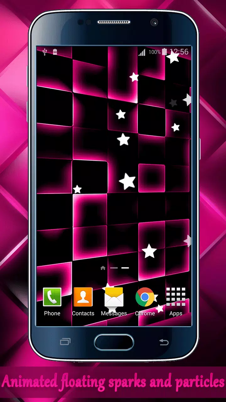 Tải xuống APK Hình Nền Sống Màu Hồng Và Đen cho Android