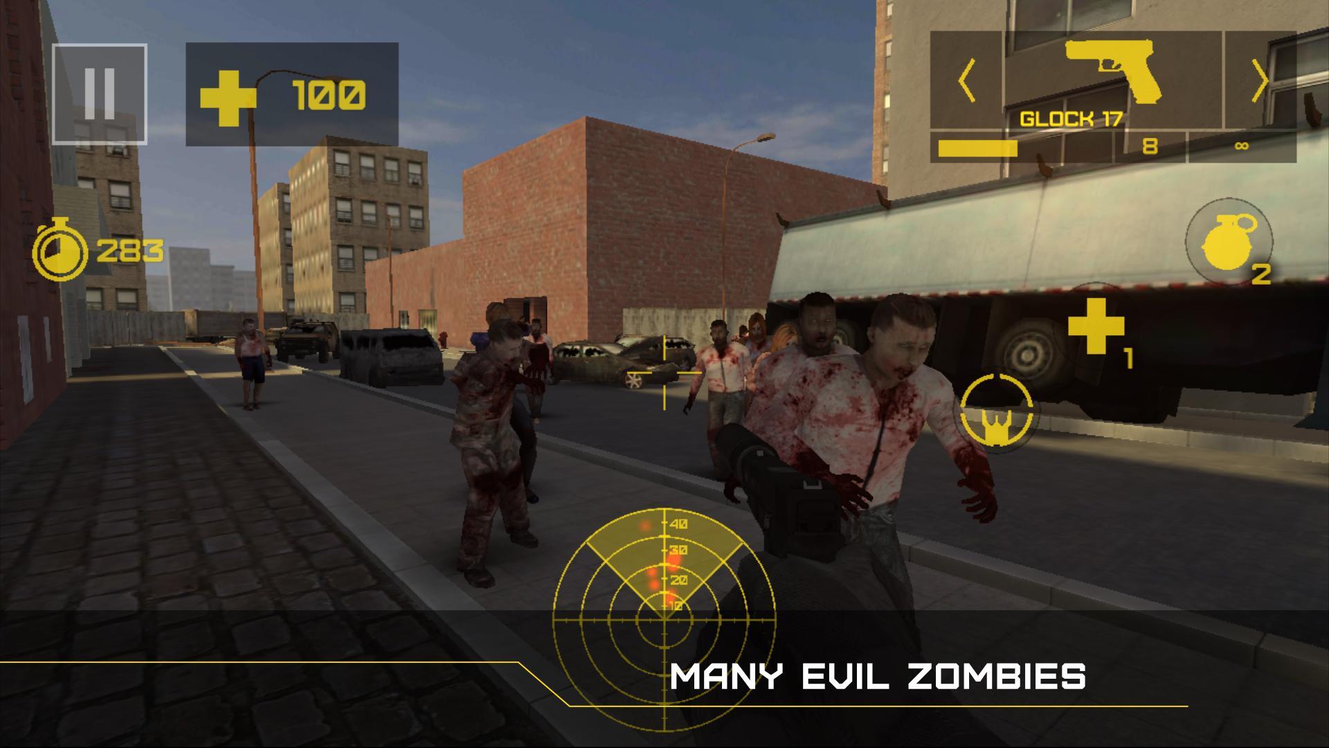 Zombie Defense Escape For Android Apk Download - survive the zombie attack glock 17 roblox