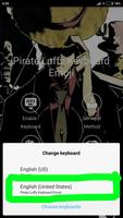 برنامه‌نما Pirate Luffy Keyboard Emoji عکس از صفحه