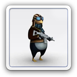 Penguin Soldier live wallpaper