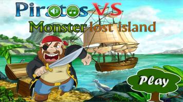 Pirates vs Monster lost island capture d'écran 1