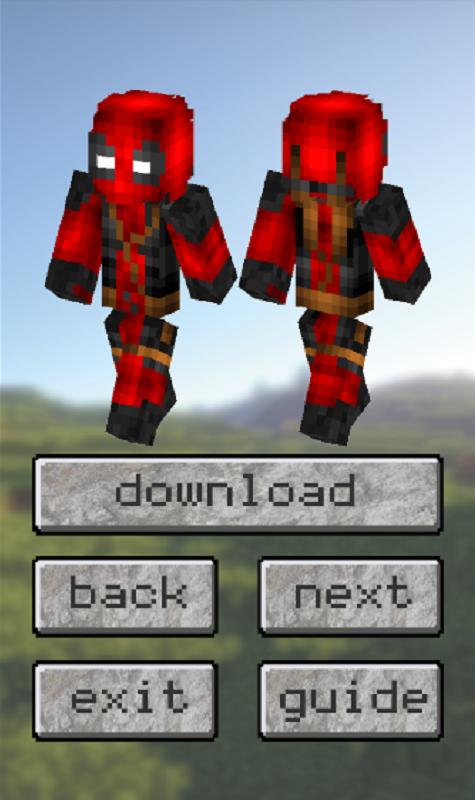 Superheroes Skins Pack for Minecraft PE for Android - APK Superheroes Skins Pack for Minecraft PE for Android - APK