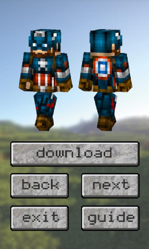 Superheroes Skins Pack for Minecraft PE for Android - APK 