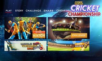 Real Cricket Championship Cartaz