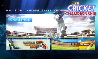 Kejohanan Cricket Real syot layar 1