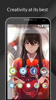 برنامه‌نما Anime Inuyasha Kagome Wallpapers عکس از صفحه