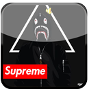 Supreme and Bape Wallpaper APK