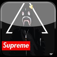 Supreme and Bape Wallpaper captura de pantalla 3