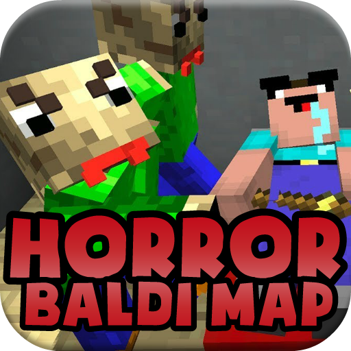 Horror Baldi: Skins and Map for Minecraft