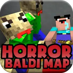 Скачать Horror Baldi Map for Minecraft APK
