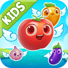 Popping Fruit Bubbles for kids icon