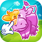 Kid's puzzle Farm games icône