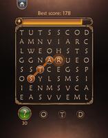 Word Search : FillWords game Cartaz