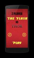 2 Player: The Flash vs Thor الملصق