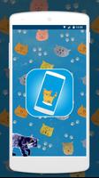 cat walking  in phone prank pro Cat on screen اسکرین شاٹ 3