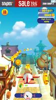 cat hoverboard subway games تصوير الشاشة 1
