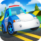 Funny police games for kids icône