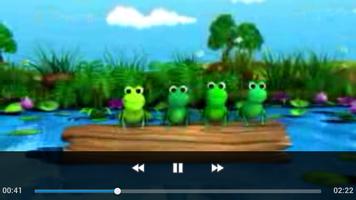 Five Little Frogs syot layar 2