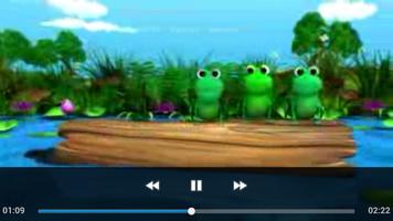 3 Schermata Five Little Frogs