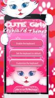 پوستر Cute Girly Keyboard Themes