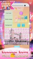 London Love Photo Keyboard screenshot 2