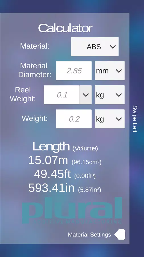 Plural Filament Calculator APK for Android Download