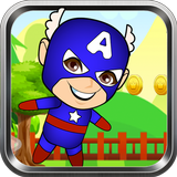 Captain Super America World Sandy Game icon