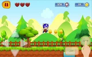 Captain Super America World Sandy Game screenshot 1