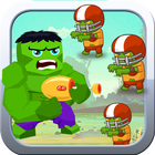 Zombie hulK Defense logO fRee GAME icono