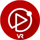 دائرة VR لاعب أيقونة