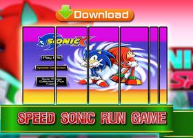 Sonic Run Adventure পোস্টার