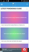 GUIDE FOR POKEMON GO ภาพหน้าจอ 1